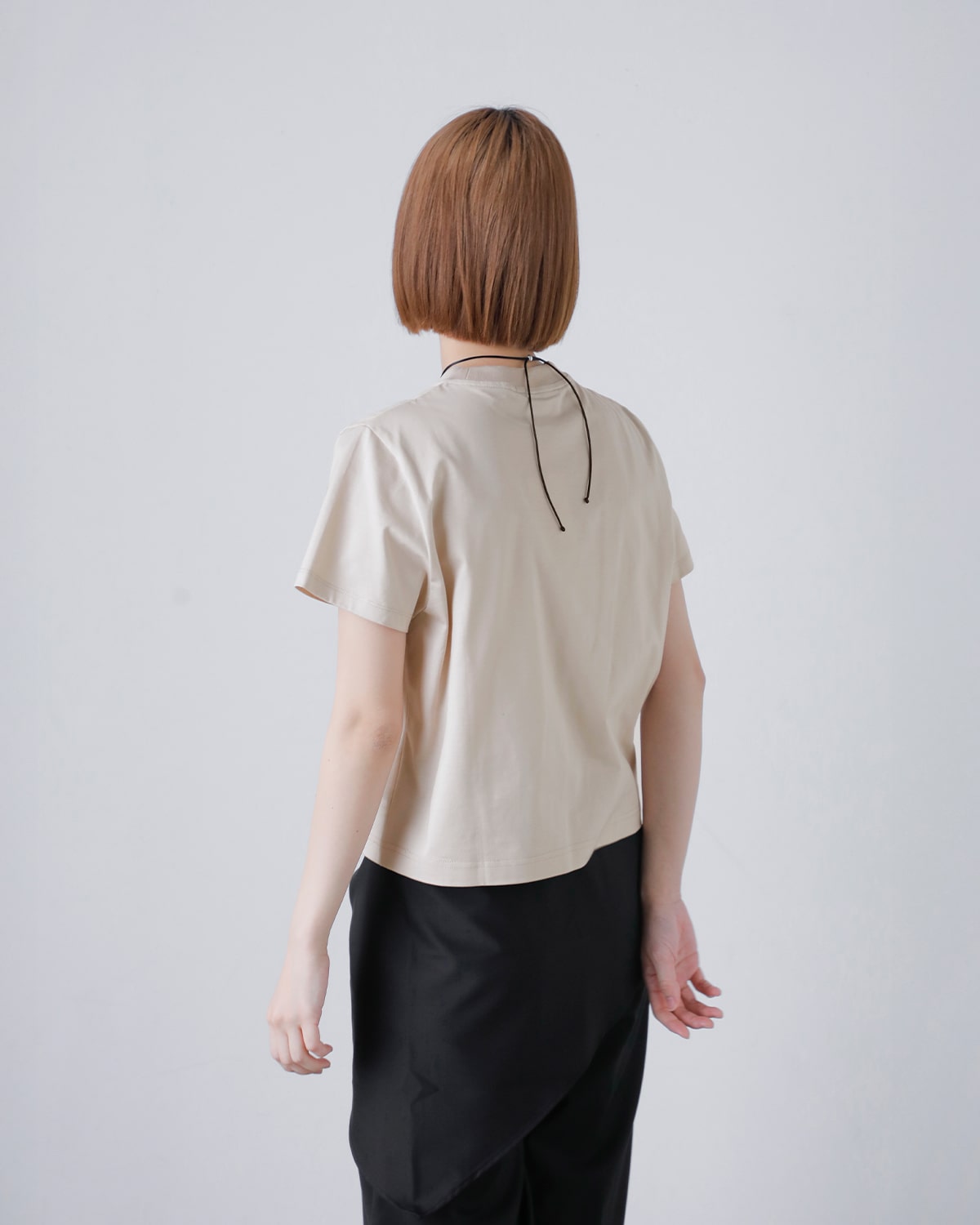 Nicolas Jenson(ニコラジェンソン)コットンクルーネックTシャツ “CREW NECK T-SHIRT” js-19ss-01