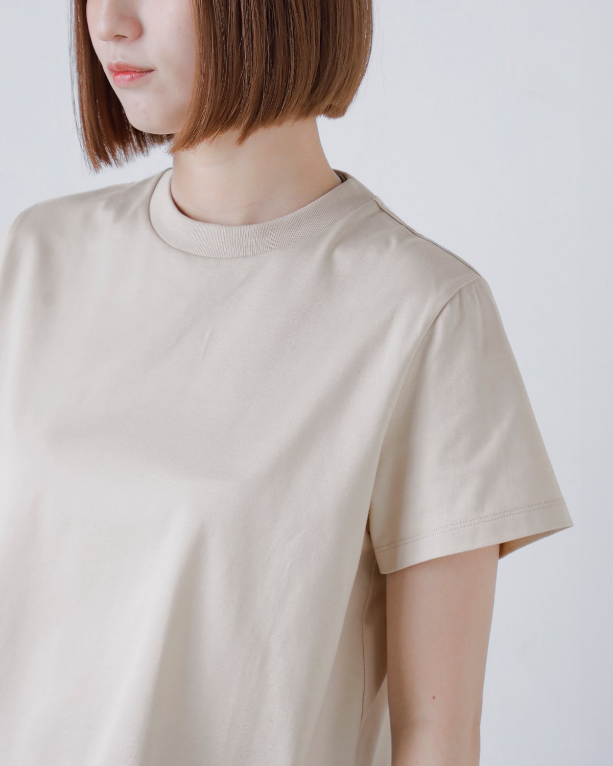 Nicolas Jenson(ニコラジェンソン)コットンクルーネックTシャツ “CREW NECK T-SHIRT” js-19ss-01