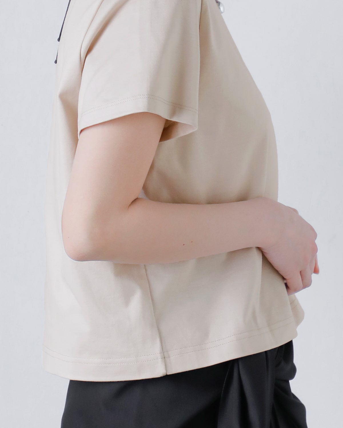 Nicolas Jenson(ニコラジェンソン)コットンクルーネックTシャツ “CREW NECK T-SHIRT” js-19ss-01