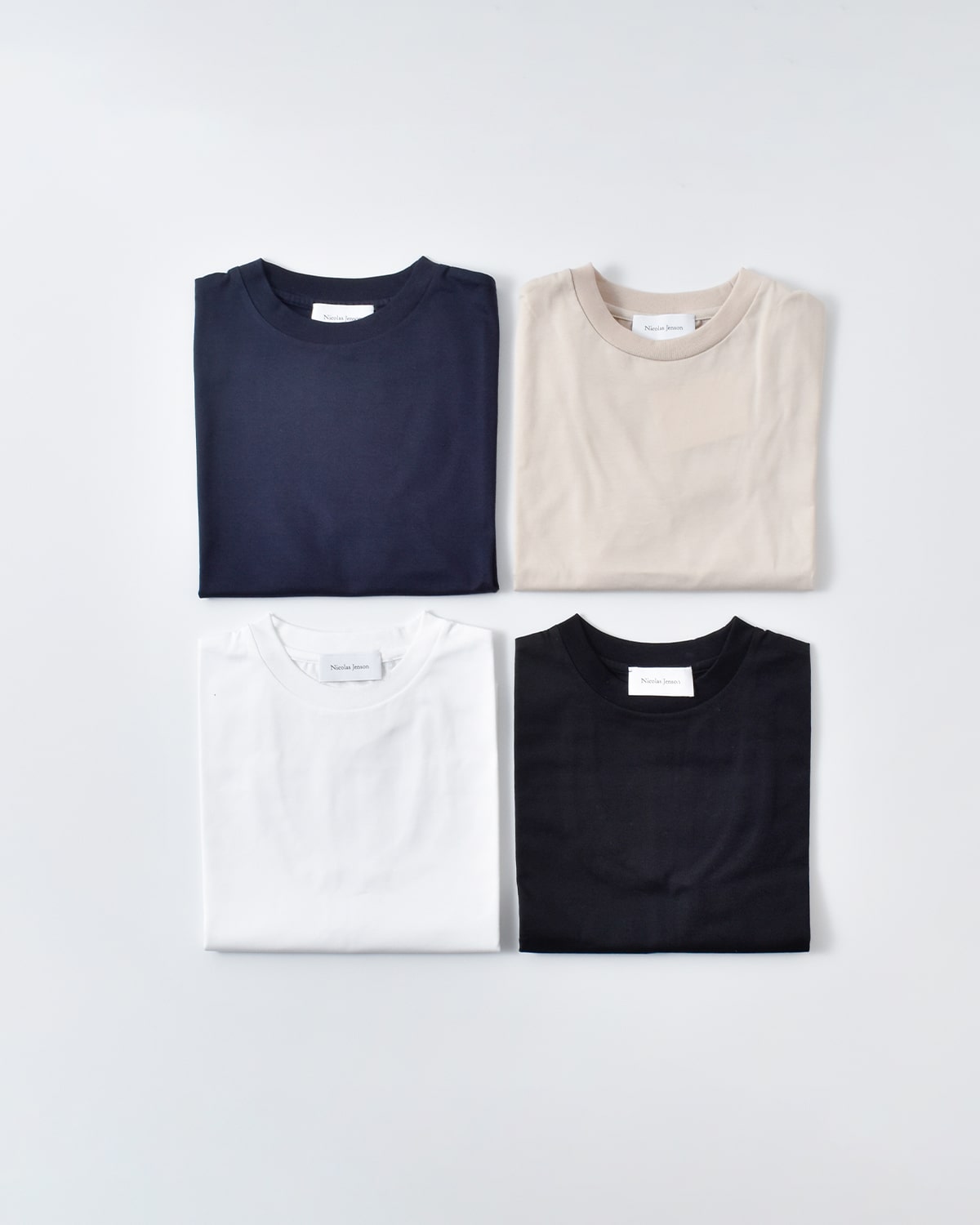 Nicolas Jenson(ニコラジェンソン)コットンノースリーブカットソー “SLEEVELESS” js-19ss-02