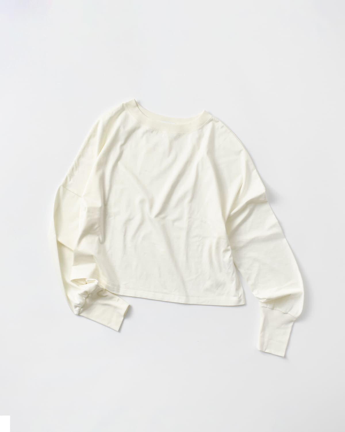 Nicolas Jenson(ニコラジェンソン)コットンワイドロングスリーブプルオーバー “WIDE LONG SLEEVE” js-25aw-01wl