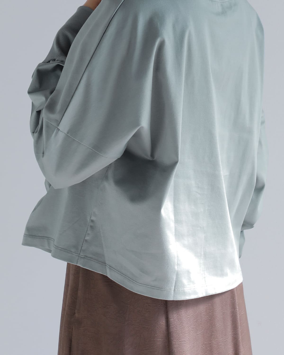 Nicolas Jenson(ニコラジェンソン)コットンワイドロングスリーブプルオーバー “WIDE LONG SLEEVE” js-25aw-01wl