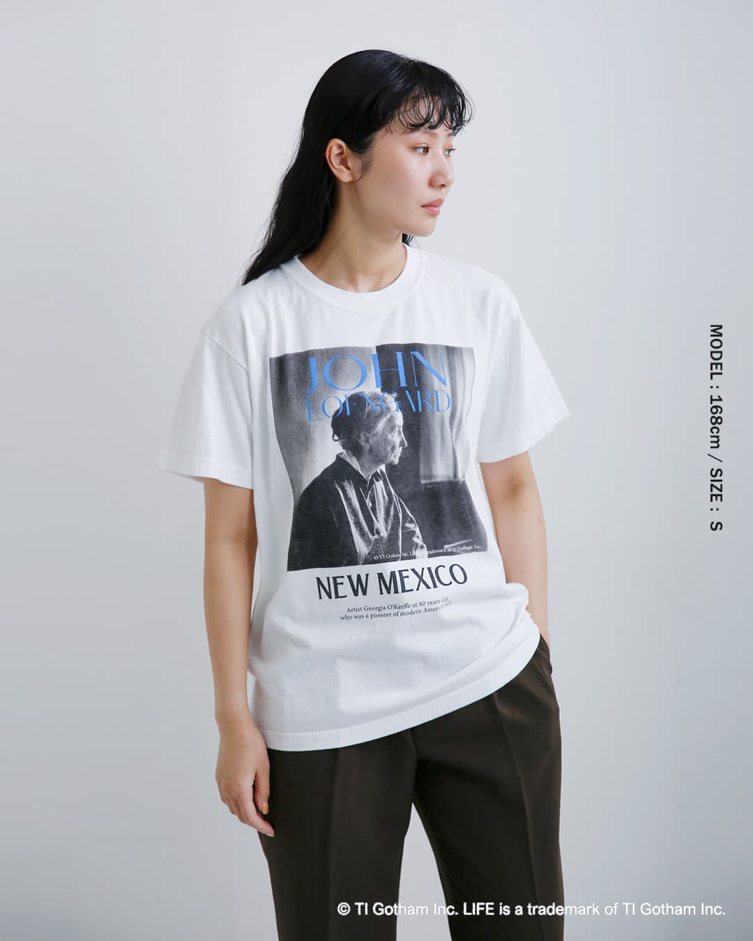 Johnbull(ジョンブル)コットン クルーネック ショートスリーブ Tシャツ カットソー“LPC / JOHN LOENGARD T” jt262c09