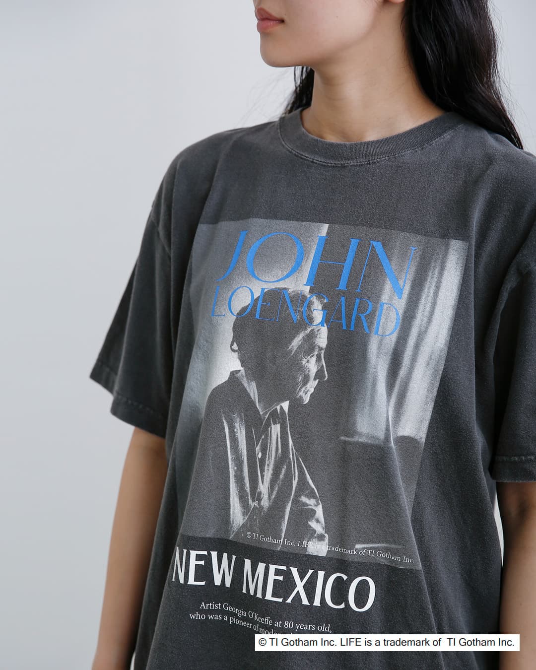 Johnbull(ジョンブル)コットン クルーネック ショートスリーブ Tシャツ カットソー“LPC / JOHN LOENGARD T” jt262c09