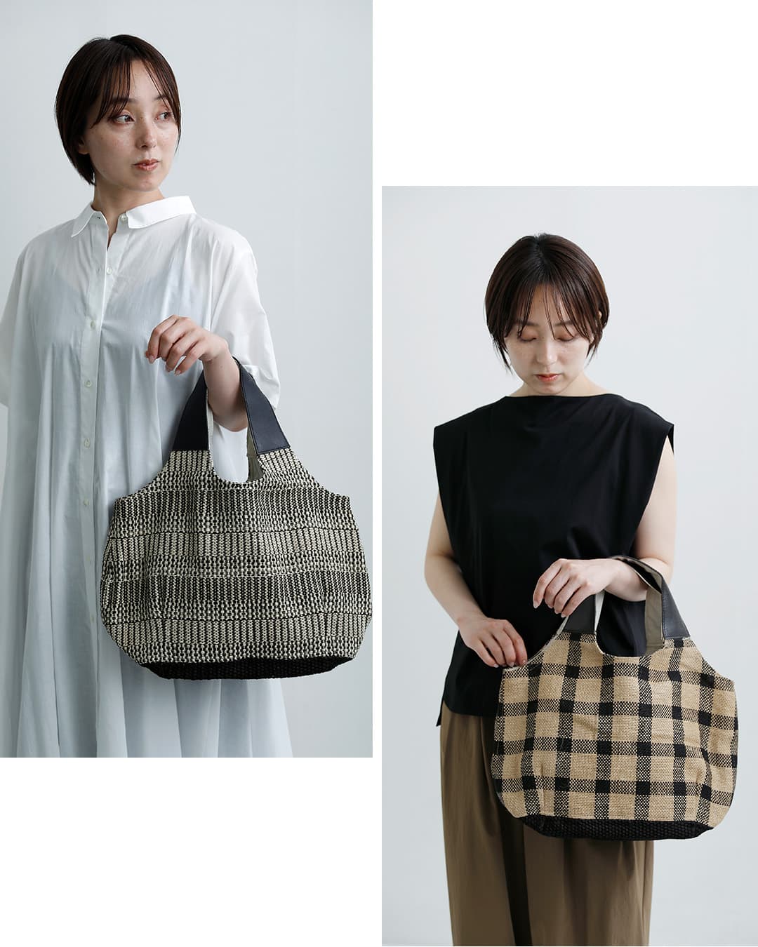 CACHELLIEジュートレザー バルーン トートバッグ JUTE LEATHER BALLOON TOTE jute-l-b-tote