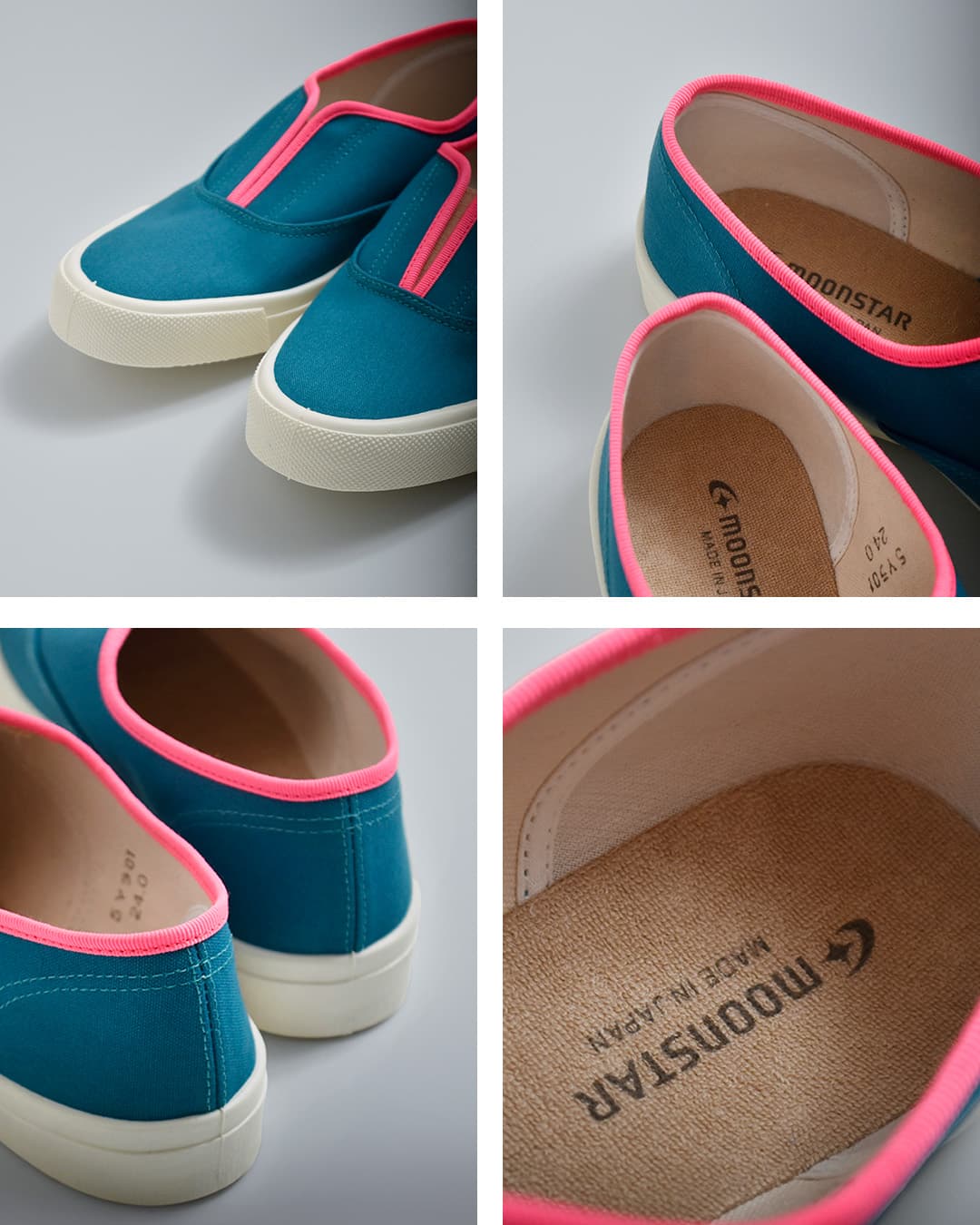 MoonstarSKOOLER キャンバス スリッポン シューズ KACKS kacks