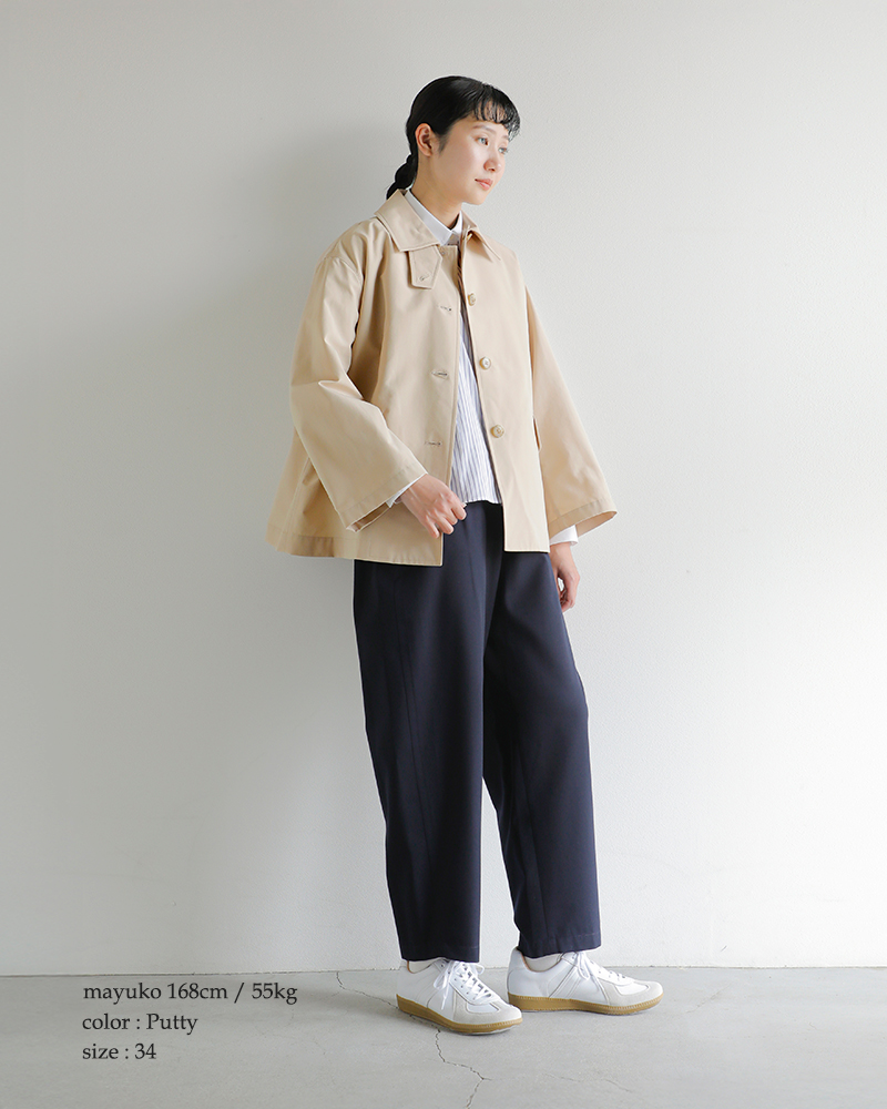 Traditional WeatherwearTCウェザーロッキー撥水コットンライクリントンショートコート261kgfco0523ro