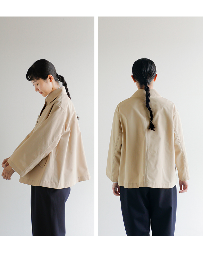 Traditional WeatherwearTCウェザーロッキー撥水コットンライクリントンショートコート261kgfco0523ro