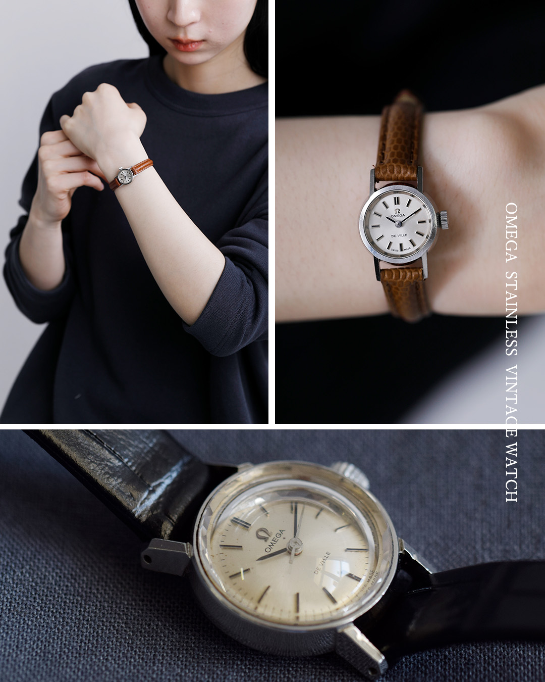 OMEGA�J�E���U�[ �^�����x���g �X�e�����X ���B���e�[�W �E�H�b�` ks-675-968