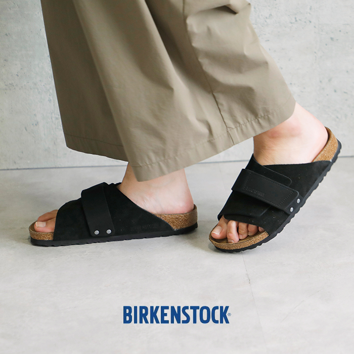 BIRKENSTOCK(ビルケンシュトック)ヌバックレザースエードベルトサンダル“KYOTO”kyoto