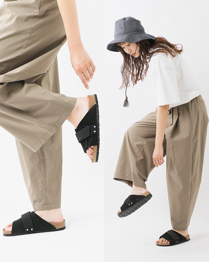 BIRKENSTOCK(ビルケンシュトック)ヌバックレザースエードベルトサンダル“KYOTO”kyoto