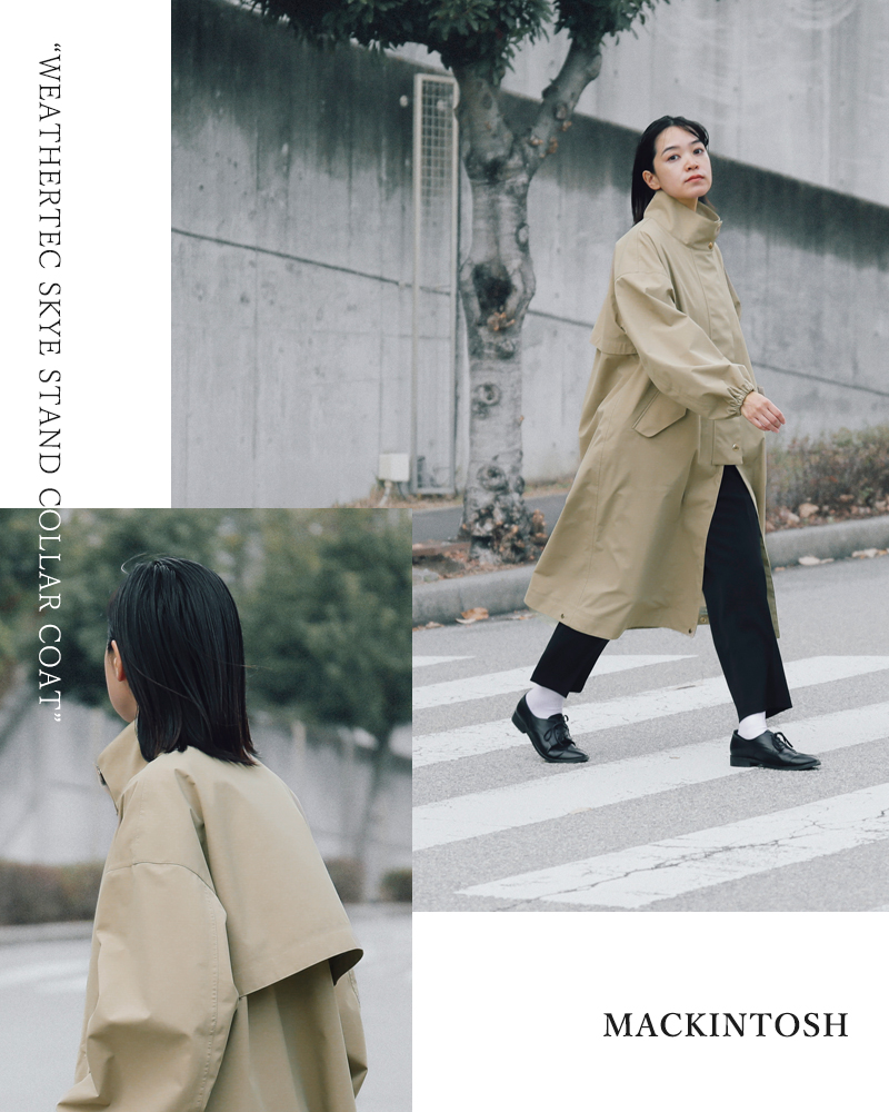 MACKINTOSH(マッキントッシュ)ウェザーテック 2way スカイ スタンドカラーコート “WEATHERTEC SKYE STAND COLLAR COAT” l261hi1043uldb