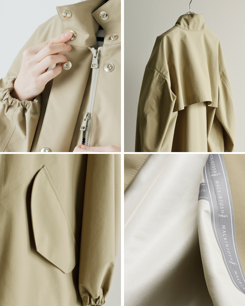 MACKINTOSH(マッキントッシュ)ウェザーテック 2way スカイ スタンドカラーコート “WEATHERTEC SKYE STAND COLLAR COAT” l261hi1043uldb