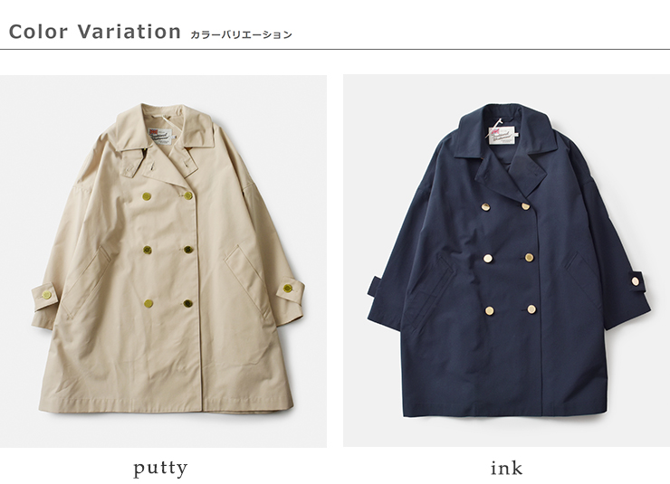 Traditional Weatherwear(トラディショナルウェザーウェア)TCウェザーロッキー撥水コットンライクマールトンダブルコート“MALTONDOUBLE”l251kgfco0465ro