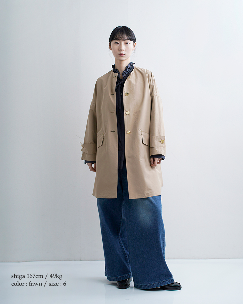 MACKINTOSH(マッキントッシュ)ハンビーノーカラーコート“HUMBIENOCOLLARMB”l261hi1142balk