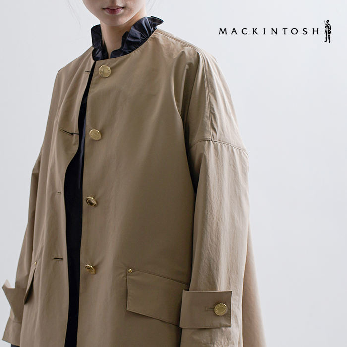 MACKINTOSH(マッキントッシュ)ハンビーノーカラーコート“HUMBIENOCOLLARMB”l261hi1142balk