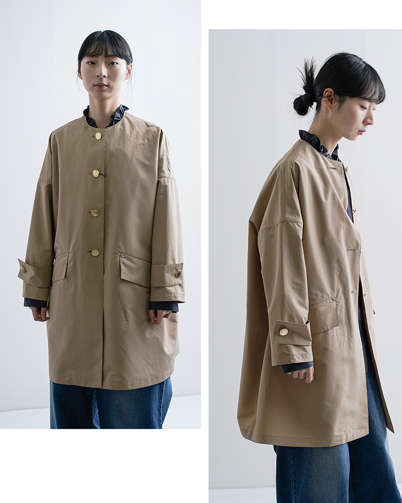 MACKINTOSH(マッキントッシュ)ハンビーノーカラーコート“HUMBIENOCOLLARMB”l261hi1142balk