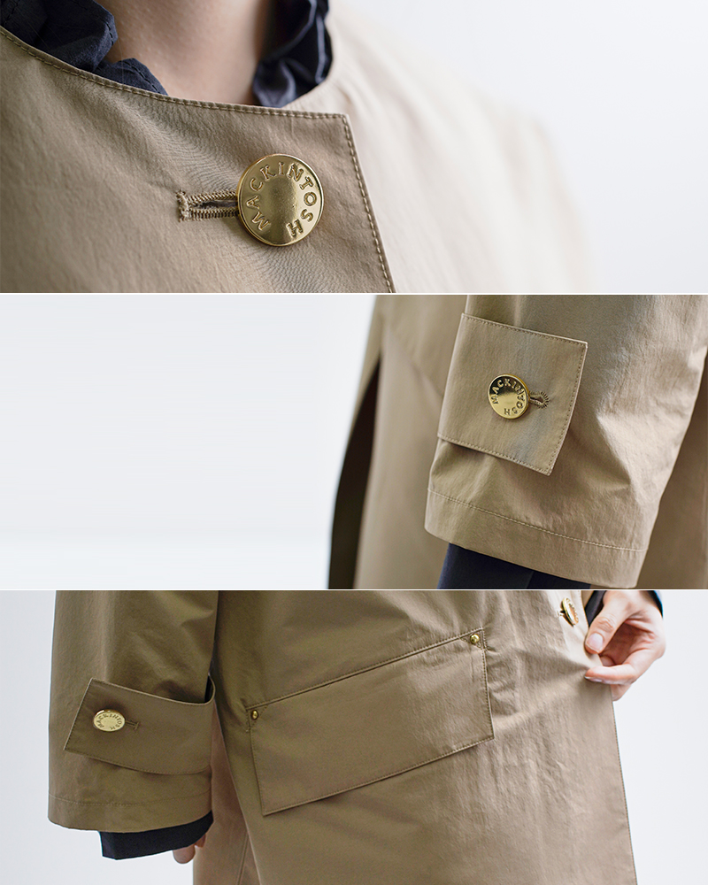 MACKINTOSH(マッキントッシュ)ハンビーノーカラーコート“HUMBIENOCOLLARMB”l261hi1142balk