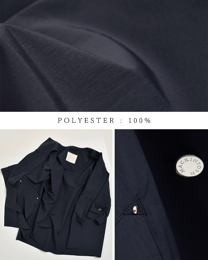 MACKINTOSH(マッキントッシュ)ハンビーノーカラーコート“HUMBIENOCOLLARMB”l261hi1142balk