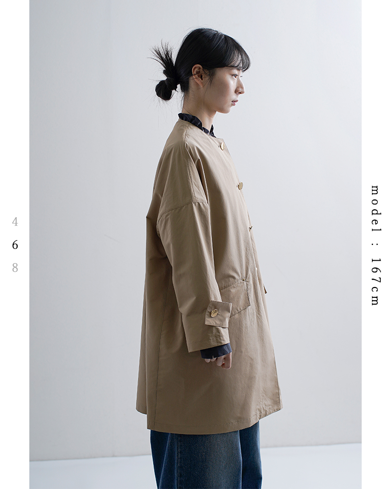 MACKINTOSH(マッキントッシュ)ハンビーノーカラーコート“HUMBIENOCOLLARMB”l261hi1142balk