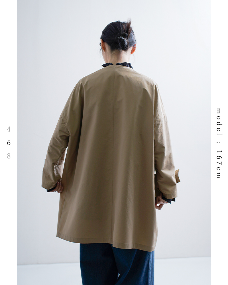 MACKINTOSH(マッキントッシュ)ハンビーノーカラーコート“HUMBIENOCOLLARMB”l261hi1142balk