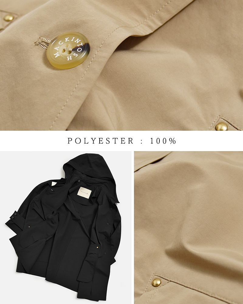 MACKINTOSH(マッキントッシュ)ハンビーフーデッドコート“HUMBIEHOOD”l261hi1143balk