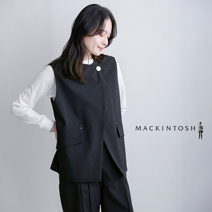 MACKINTOSH(マッキントッシュ)撥水トロピカルウール ノーカラージレ “CLIMPY MB” l261hi1202fldy