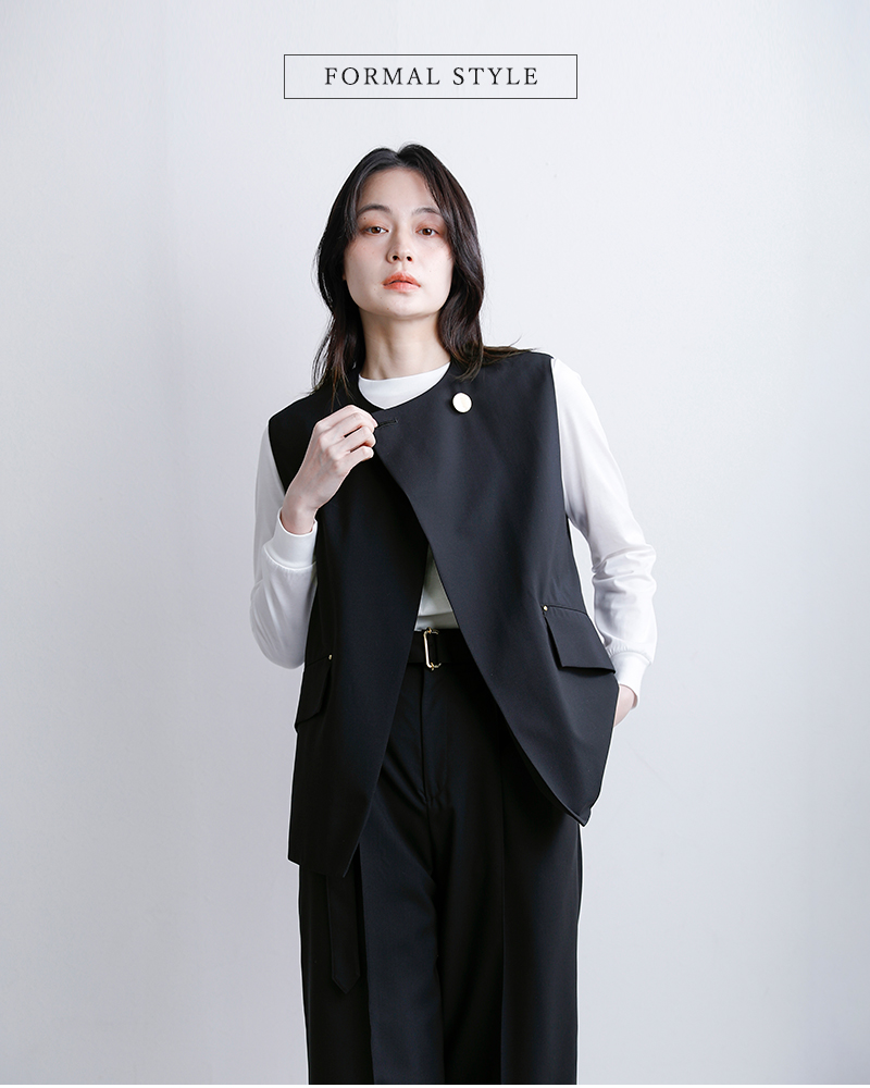 MACKINTOSH(マッキントッシュ)撥水トロピカルウール ノーカラージレ “CLIMPY MB” l261hi1202fldy