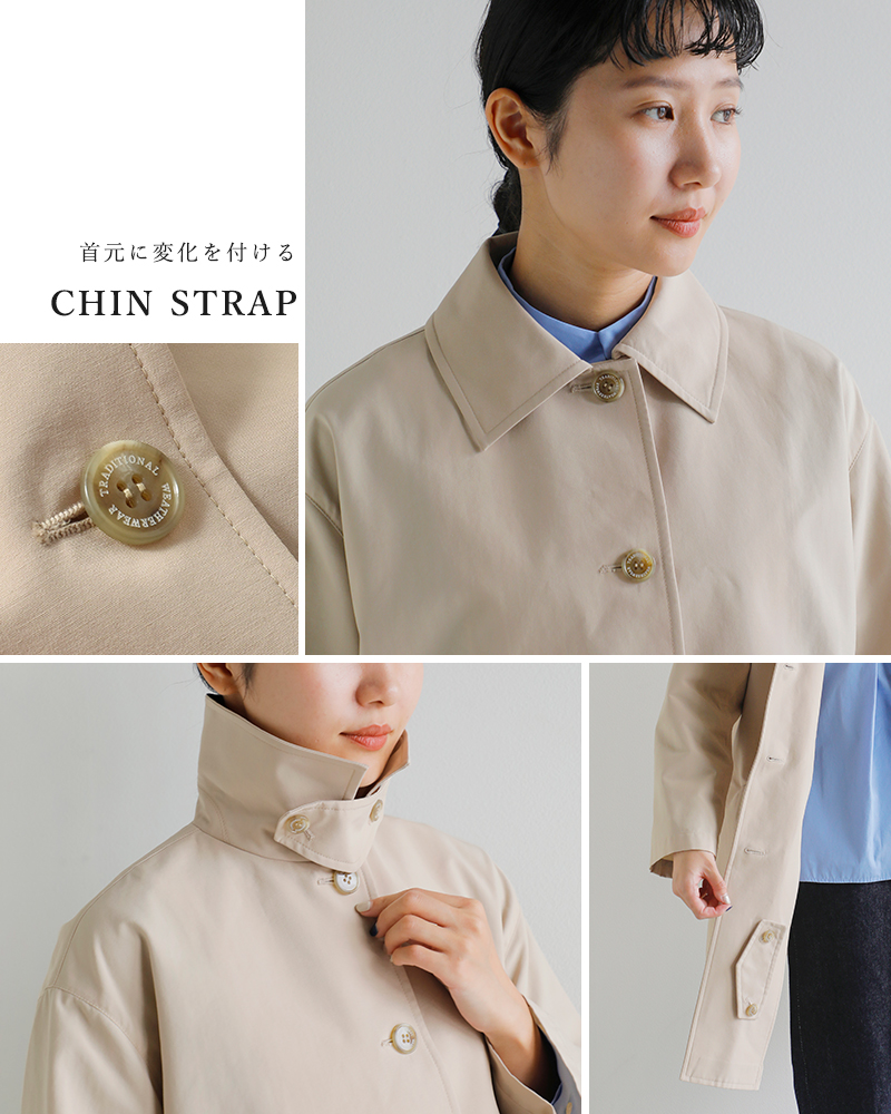 Traditional Weatherwear(トラディショナルウェザーウェア)TCウェザーロッキー撥水コットンライクリントンロングコート“LINTONLONG”l261kgfco0524ro