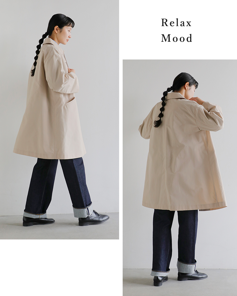 Traditional Weatherwear(トラディショナルウェザーウェア)TCウェザーロッキー撥水コットンライクリントンロングコート“LINTONLONG”l261kgfco0524ro