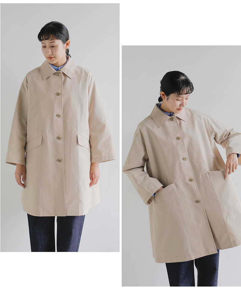Traditional Weatherwear(トラディショナルウェザーウェア)TCウェザーロッキー撥水コットンライクリントンロングコート“LINTONLONG”l261kgfco0524ro