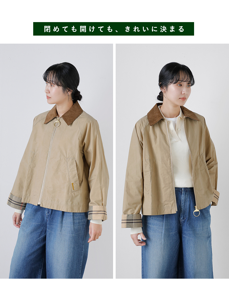 Barbour(バブアー)カトリンコットンカジュアルジャケットCATLINCASUALJACKETlca0392