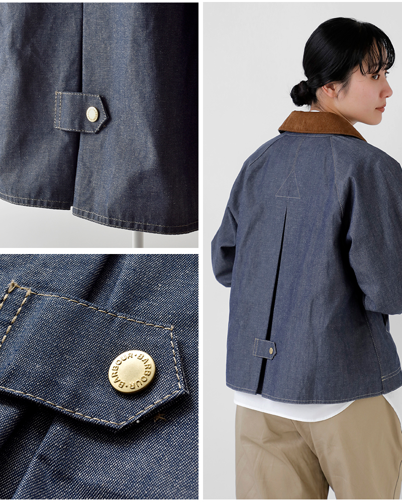 Barbour(バブアー)フレックルトンデニムカジュアルジャケット“FRECKLETONCASUALJACKET”lca0393