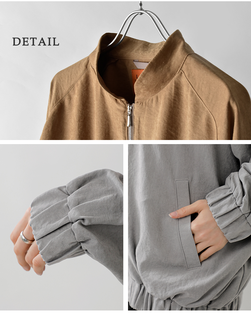 LANCER CLOTHING CORPORATION(ランサークロージングコーポレーション)スエードタッチブルゾンlcmd-177