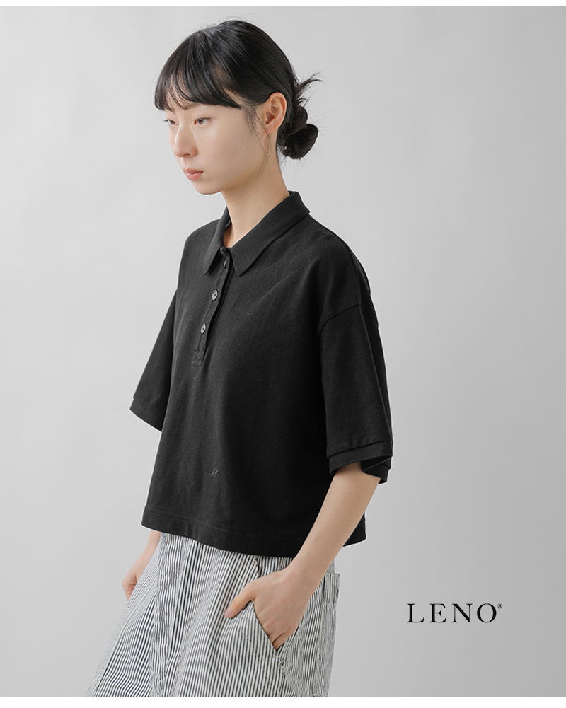 LENO(���m)�n�C�c�C�X�g�R�b�g�����̎q�|���V���cPOLOSHIRTSleno-cs001-same1