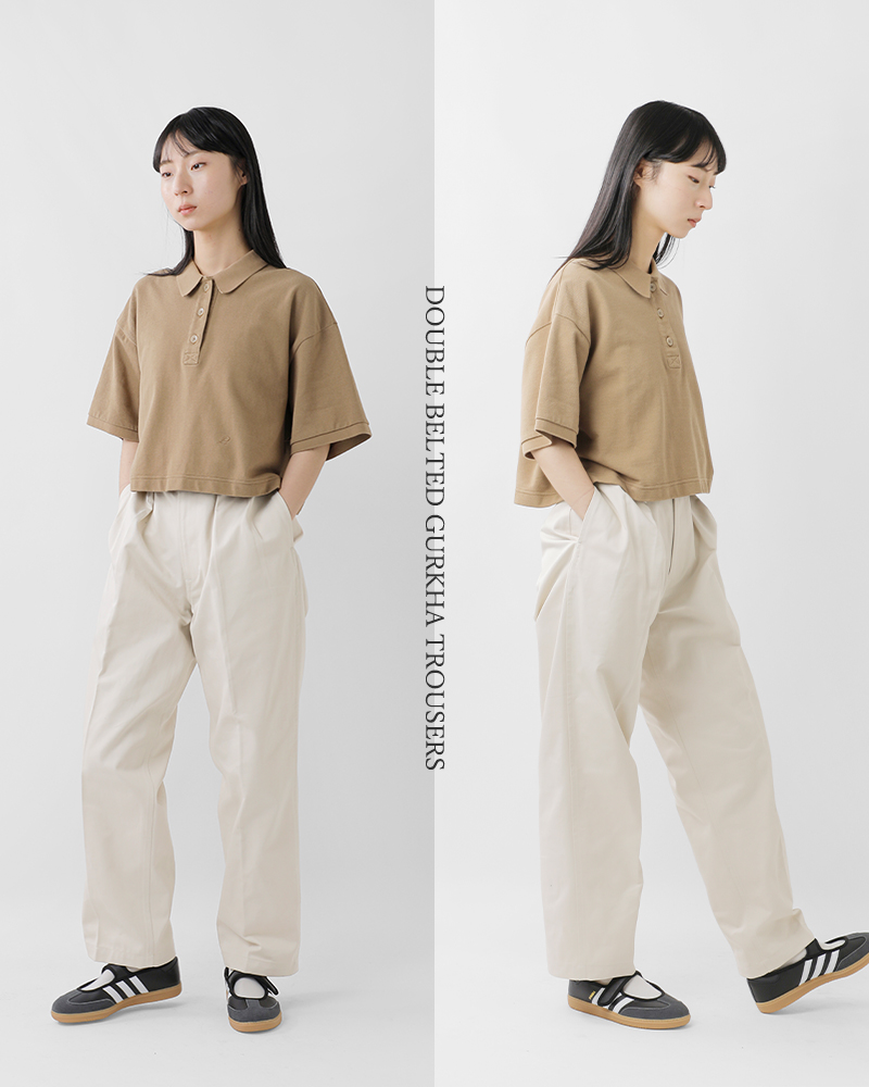 LENO(���m)�R�b�g���_�u���x���g�O���J�p���cDOUBLEBELTEDGURKHATROUSERSleno-pt006