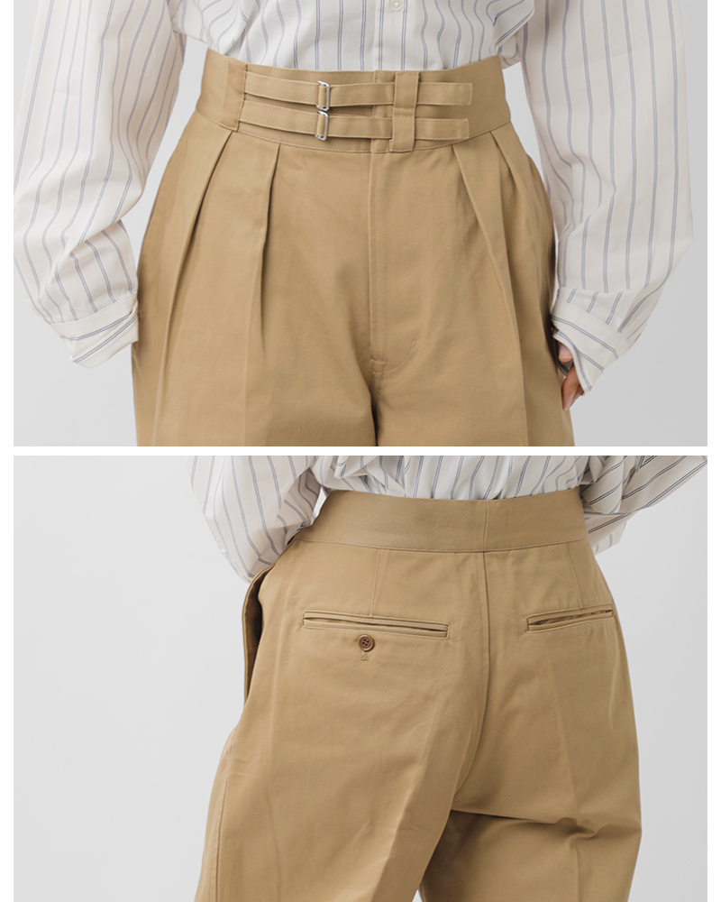 LENO(���m)�R�b�g���_�u���x���g�O���J�p���cDOUBLEBELTEDGURKHATROUSERSleno-pt006