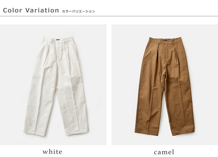 LENO(���m)�R�b�g�������^�b�N�`�m�p���cONEFOWRADPLEATSCHINOTROUSERSleno-pt008