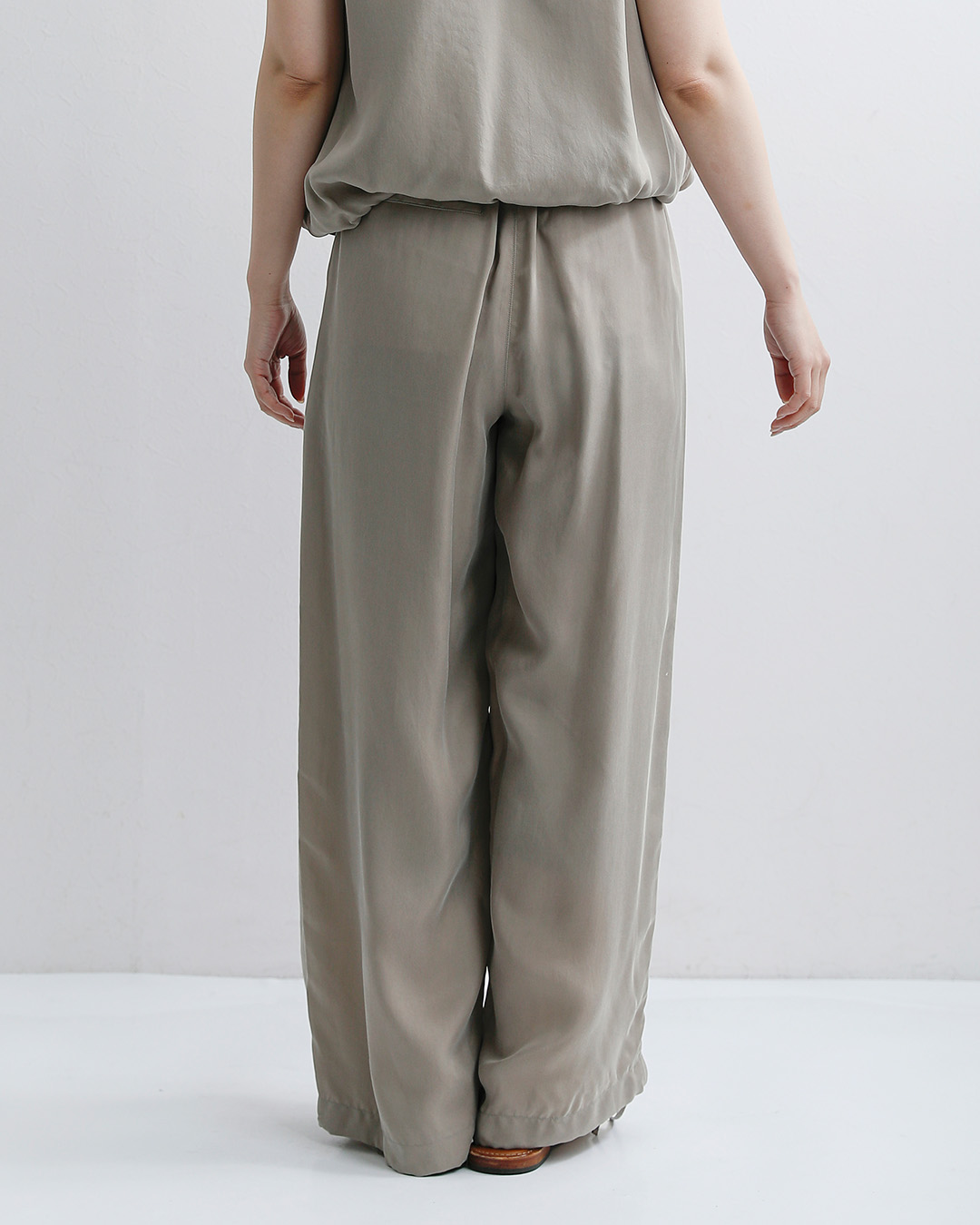 Le Glazikピーチタッチ ワイドイージーパンツ lg-e0310cup