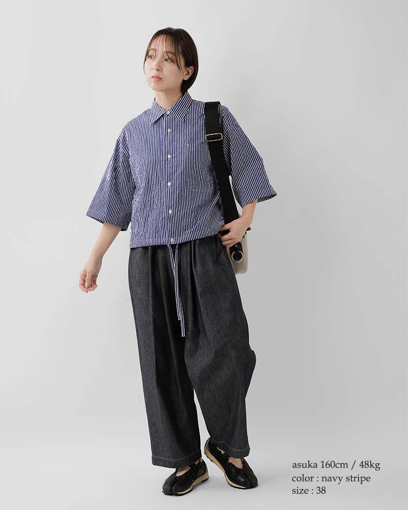 nicholson&nicholson ニコルソンアンドニコルソン クリンクルコットン