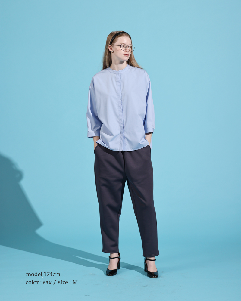 kelen(ケレン)バックプリーツブラウス“MARL”lkl26hbl2276