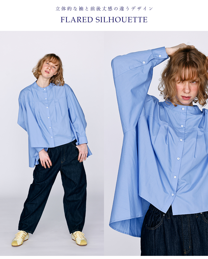 kelen(ケレン)バルーンスリーブフレアブラウス“WAVY”lkl26hbl2280