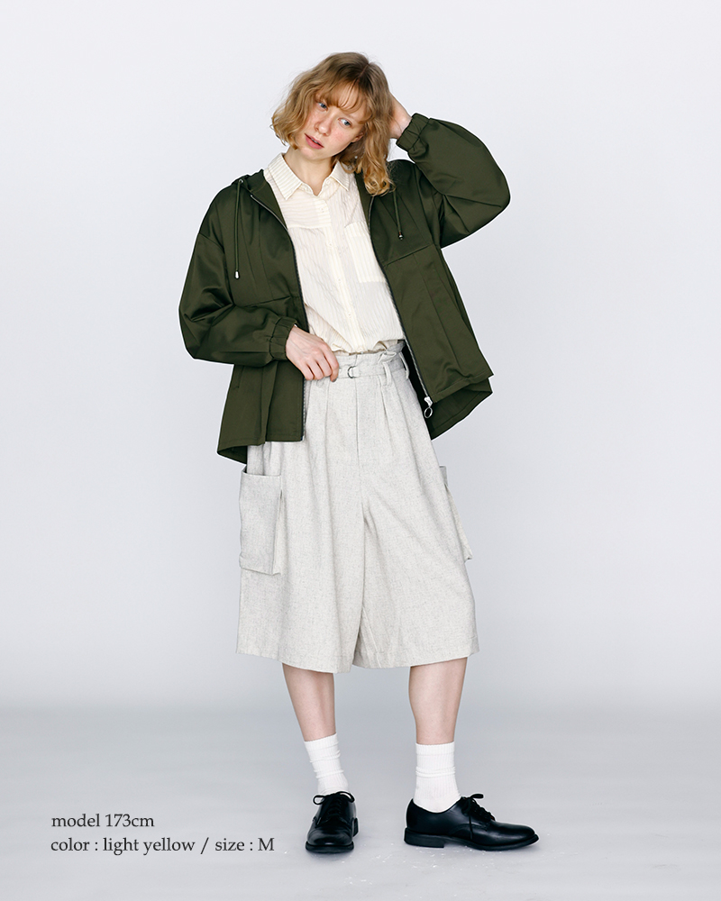 kelen(ケレン)シアーストライプシャツ“TESSA”lkl26hbl2287