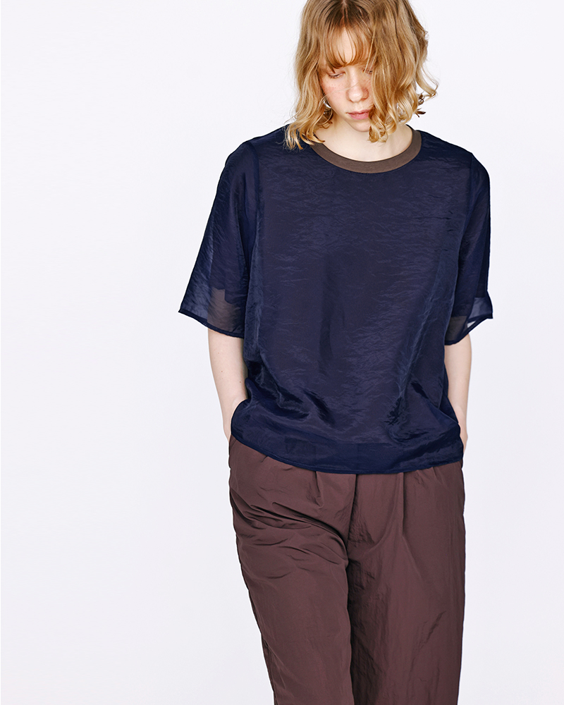 kelen(ケレン)シアーレイヤードデザイントップス“SAN”lkl26hcs2022