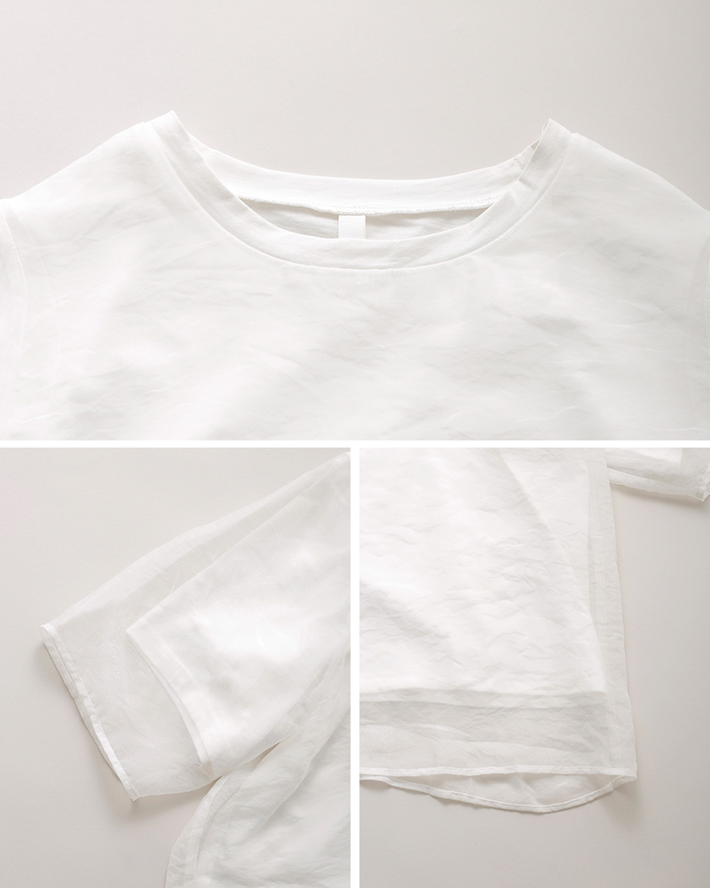 kelen(ケレン)シアーレイヤードデザイントップス“SAN”lkl26hcs2022