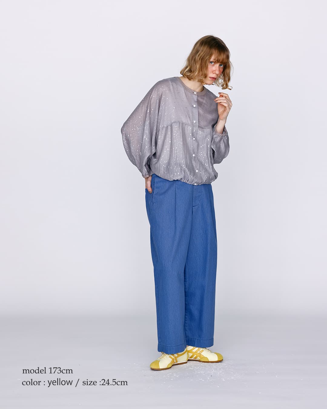 kelen(ケレン)×PANTHER(パンサー)ナイロンベロア クラシックスニーカー “PANTHER DERA” lkl26hfw2001