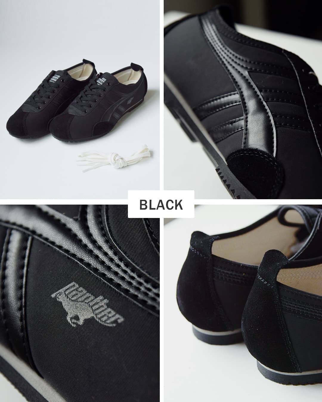 kelen(ケレン)×PANTHER(パンサー)ナイロンベロア クラシックスニーカー “PANTHER DERA” lkl26hfw2001