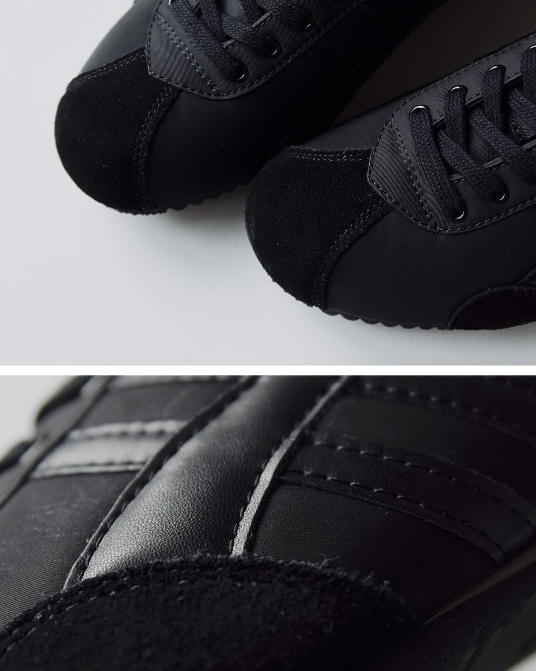 kelen(ケレン)×PANTHER(パンサー)ナイロンベロア クラシックスニーカー “PANTHER DERA” lkl26hfw2001