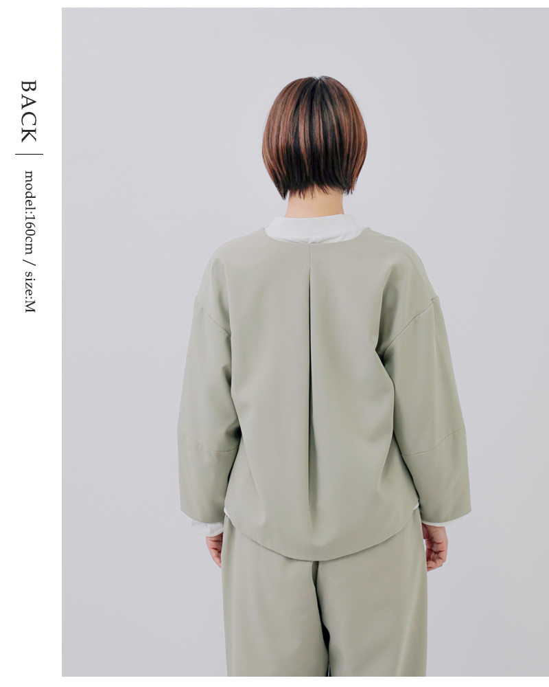 kelen(ケレン)Vネックデザインジャケット“OLMU”lkl26hjk2080