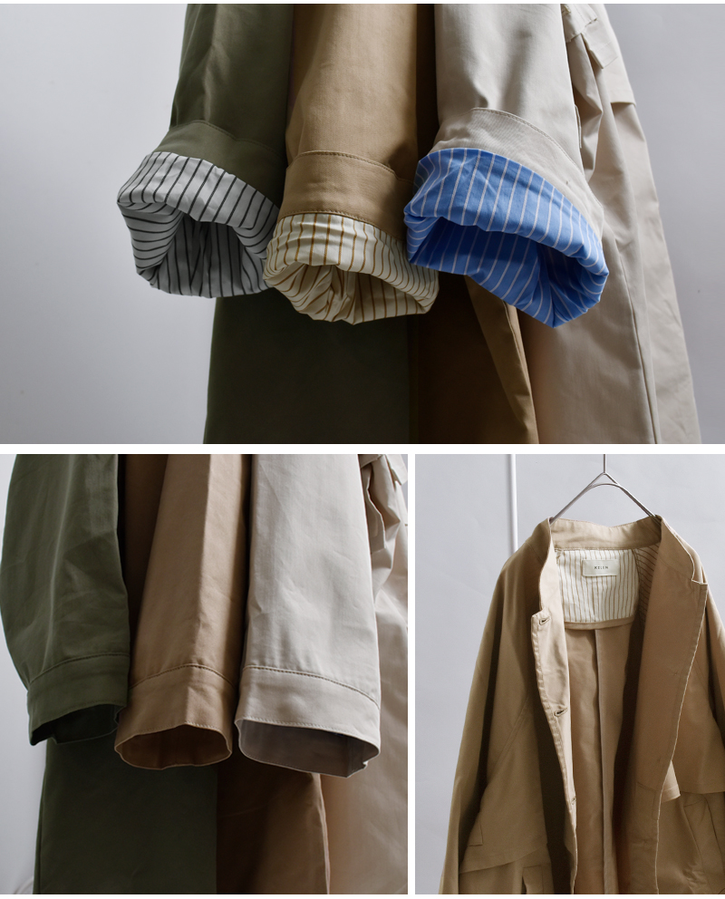 kelen(ケレン)フラップデザインマオカラーミドルジャケット“KILO”lkl26hjk2084